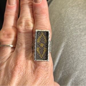 Designer inspired ring, adjustable